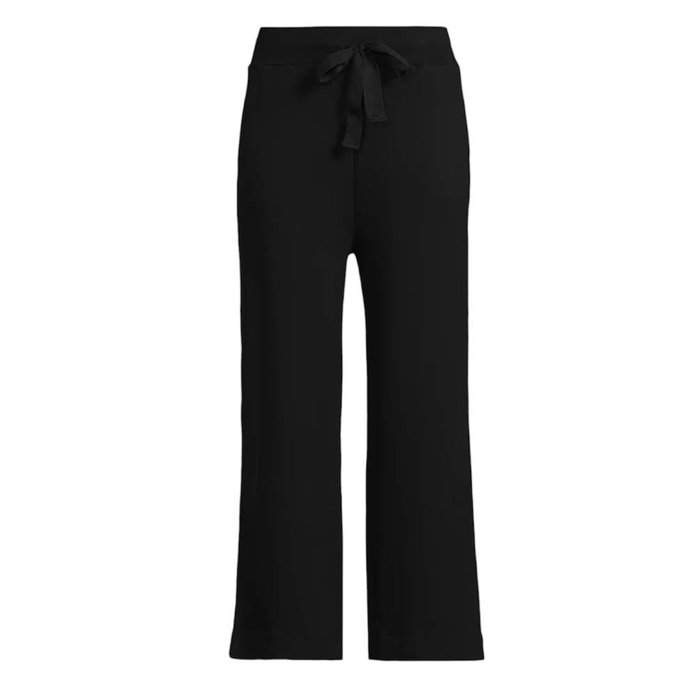 Barneys New York Women’s Ankle Pleat Dress Pants Ribbon Belt 10 Black